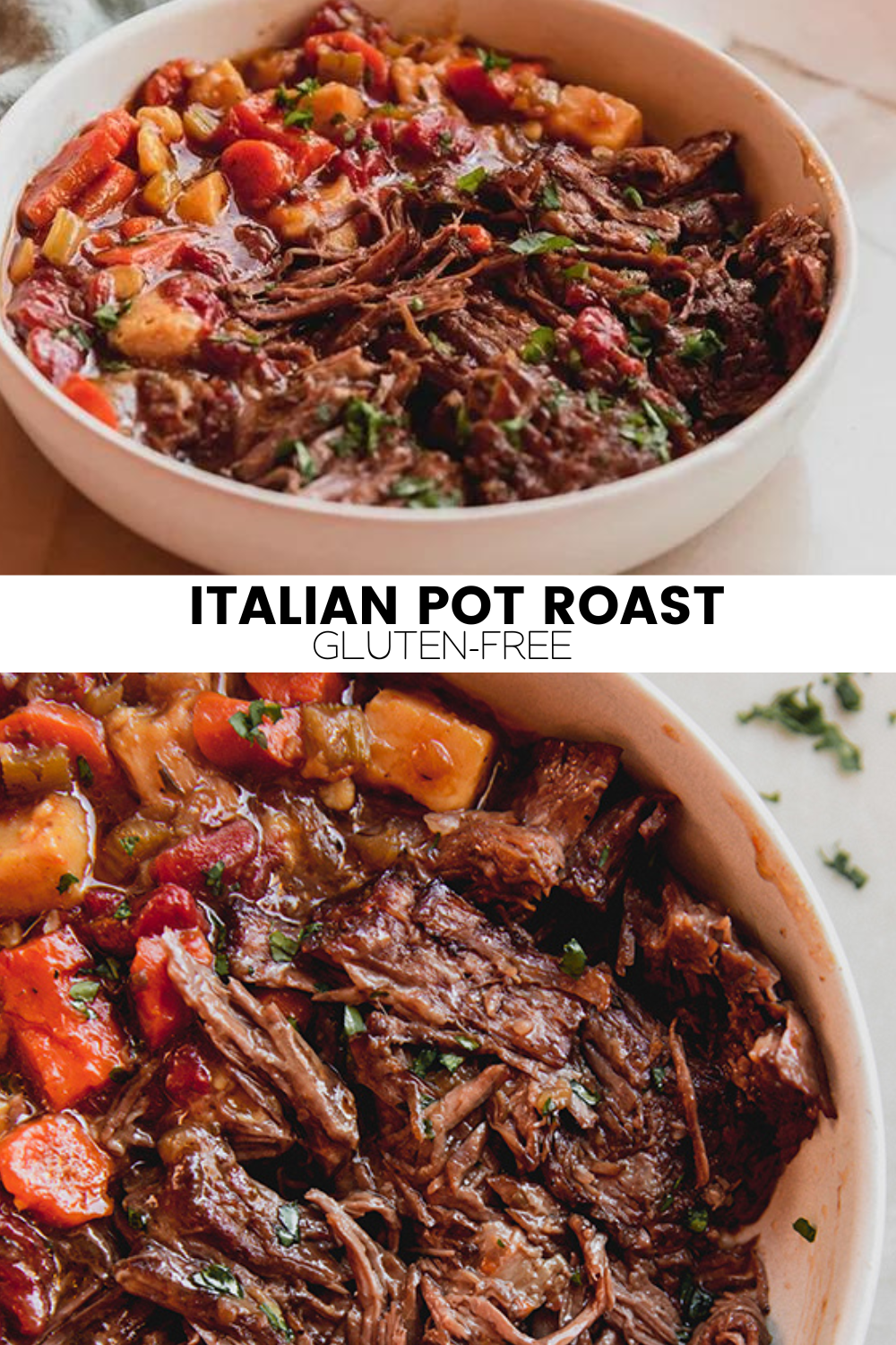 Italian Pot Roast {Gluten Free} Unbound Wellness