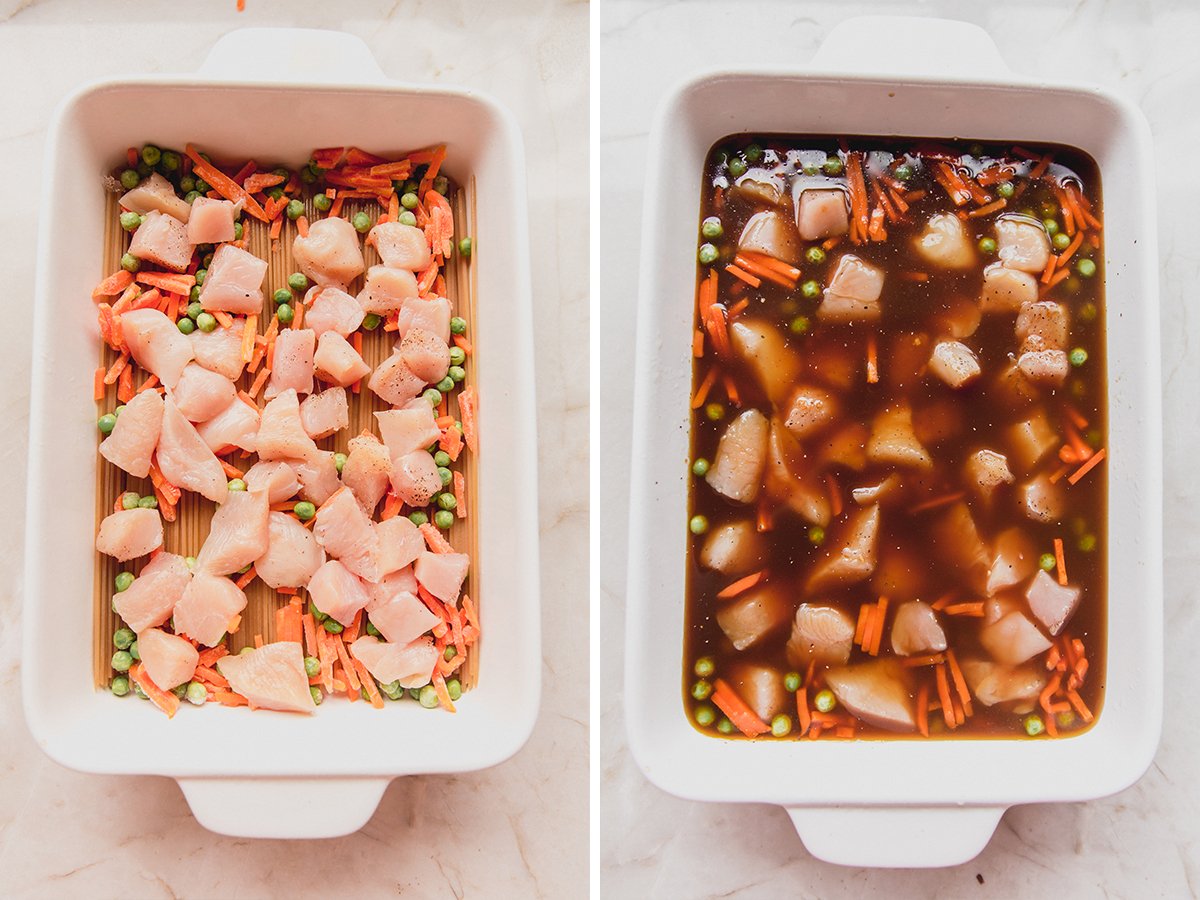 Baked Honey Garlic Chicken Noodles (Gluten Free) - Unbound Wellness
