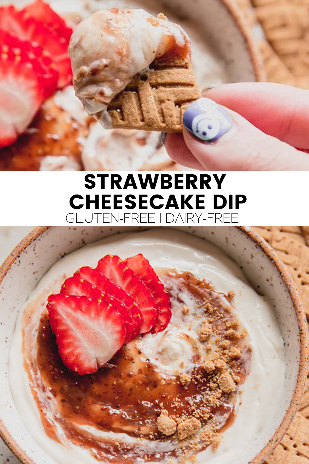 Strawberry Cheesecake Dip {dairy Free} - Unbound Wellness