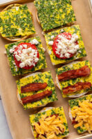 Sheet Pan Eggs {& breakfast sandwiches!} - Unbound Wellness