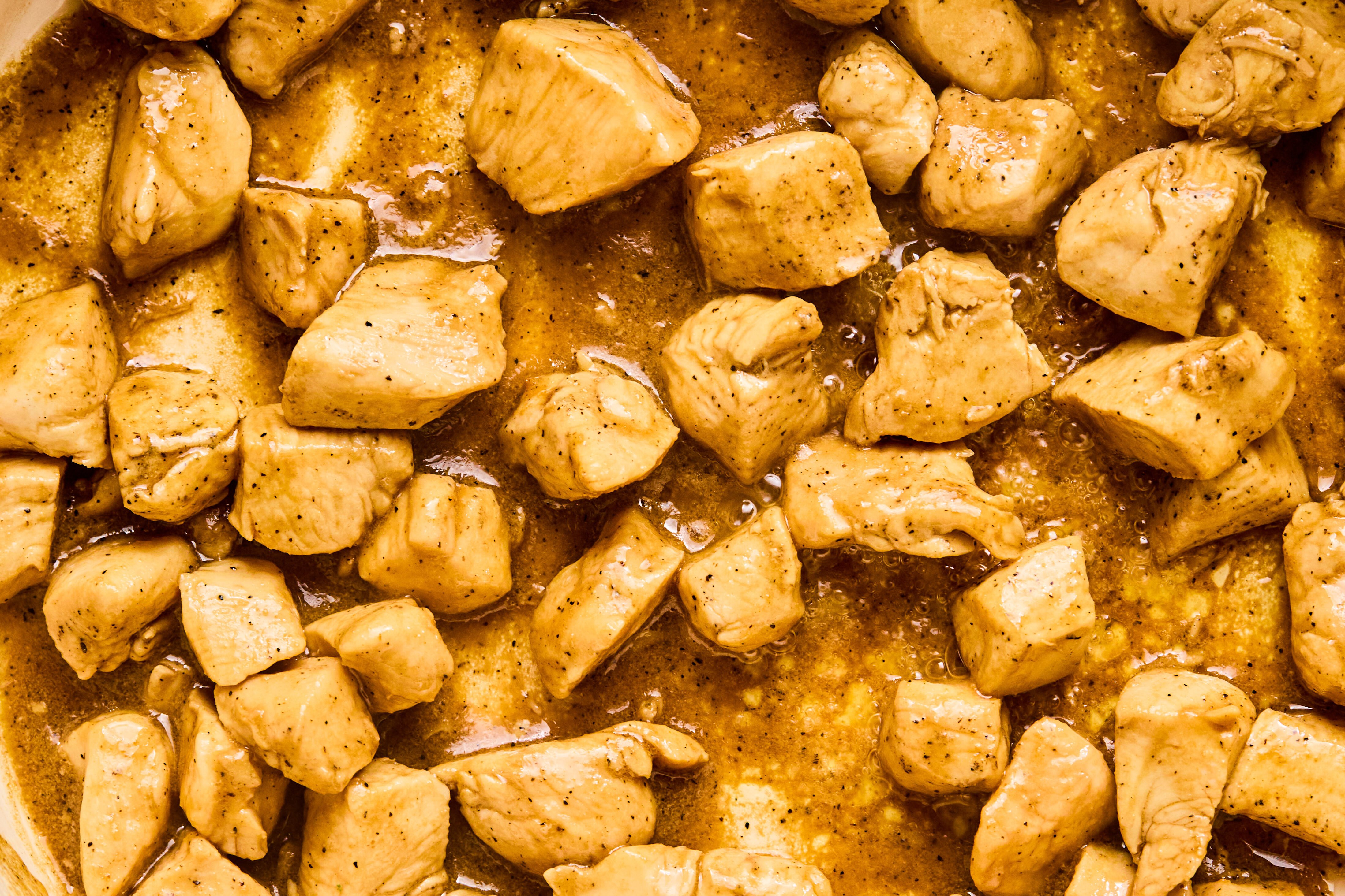 Hibachi style kitchen cooked in a pan.
