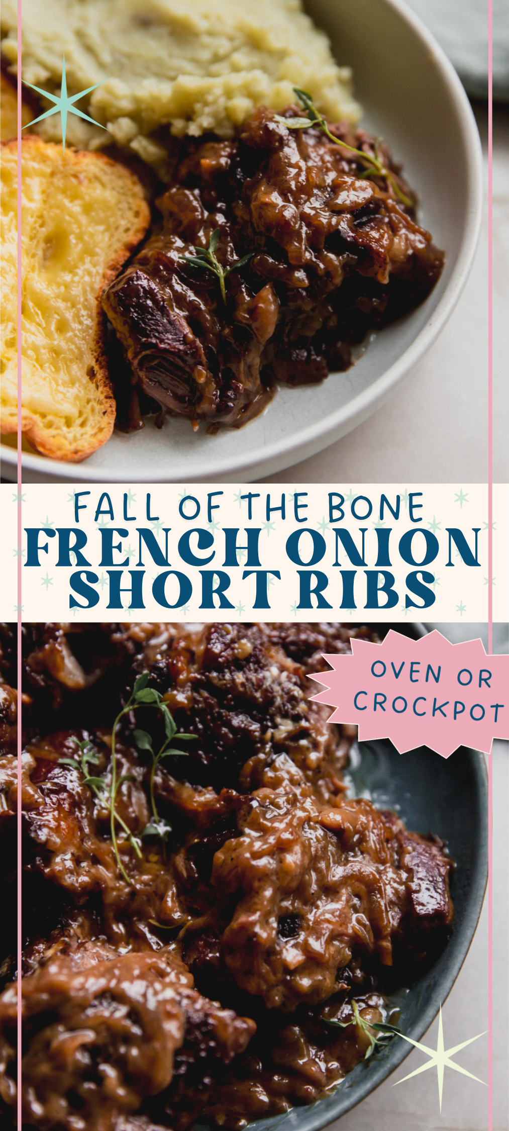French Rib Form French Onion Short Ribs - Unbound Wellness